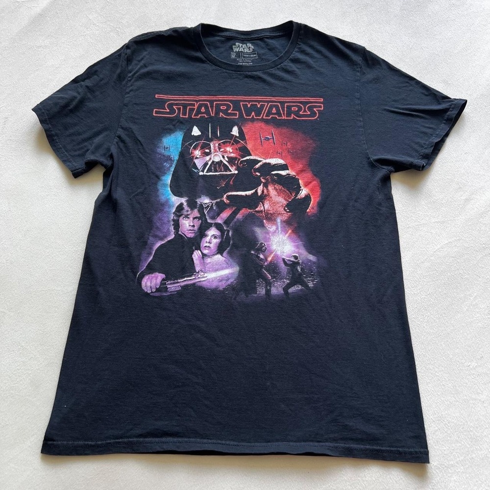 Star Wars Darth Vader Hans Solo Princess Leia y2k movie George Lucas films